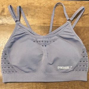 Gymshark Energy+ Seamless Sports Bra - Steel Blue